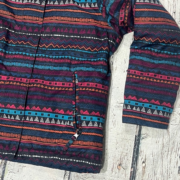 Roxy Snowboarding Ski Skiing Hooded Girls Youth Boys Coat Winter Jacket - Picture 9 of 10